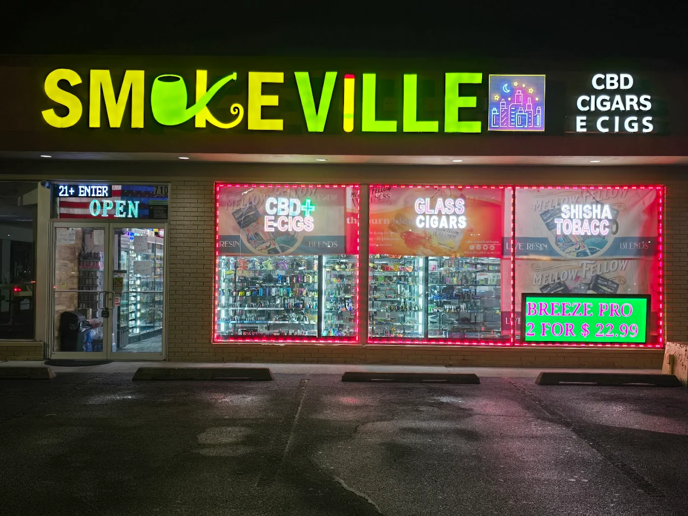 SmokeVille North Location